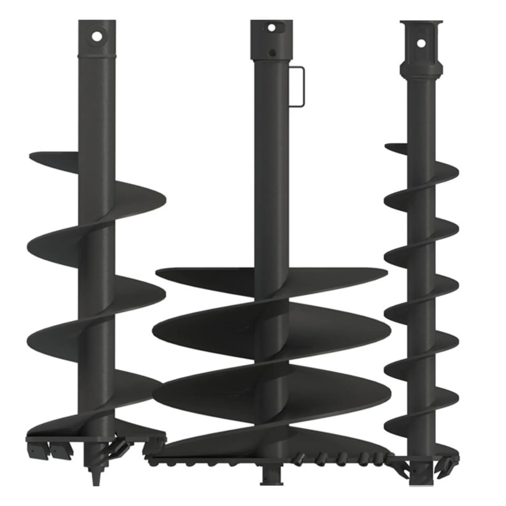 Auger bits in a range of diameters available for hire